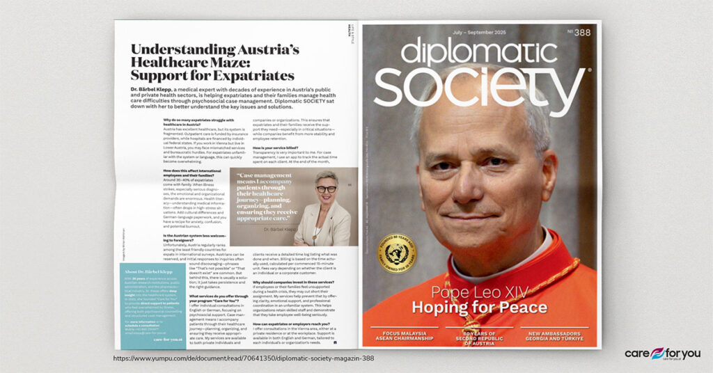 Care-for-you_baerbel-klepp-Medien_diplomatic-society-understanding-austrias-healthcare-maze-support-for-expatriates